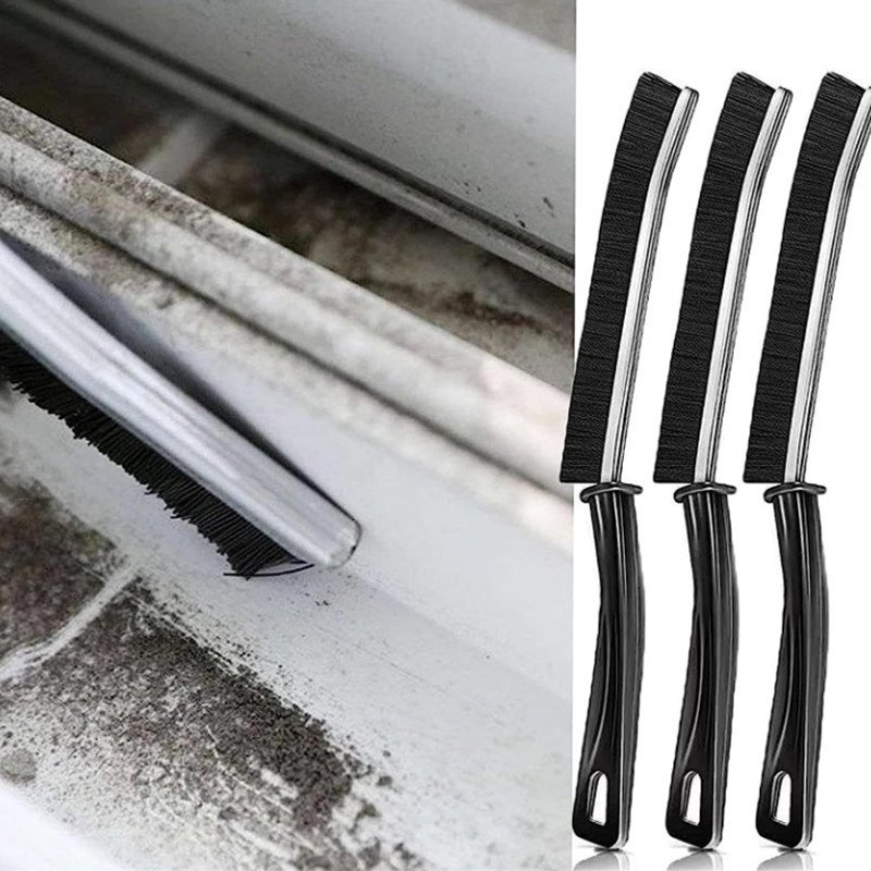 Durable Grout Gap Cleaning Brush Kitchen Toilet Tile Joints Dead Angle Hard Bristle Cleaner Brushes For Shower Floor Line - Image 2