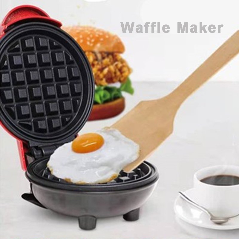 Electric Waffle Maker Machine EU Plug Mini Eggette Breakfast Pot Pan - Image 3