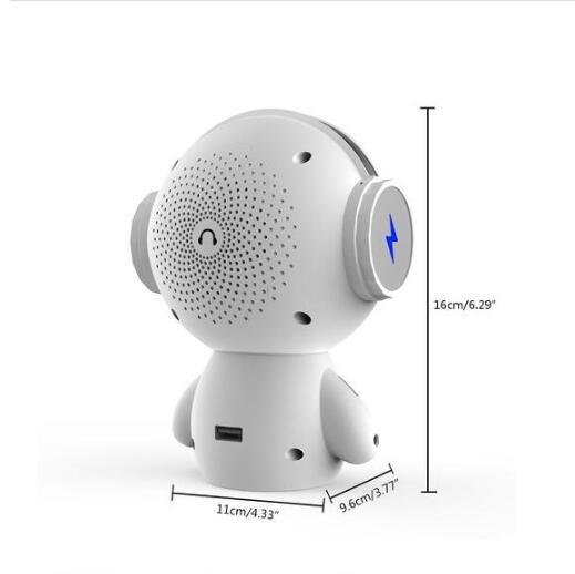Fruitron cute mini robot speaker bluetooth - Image 3