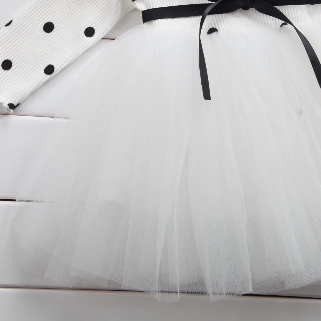 Baby Girls Spring Winter Long Sleeve Tutu Lace Dresses Infantil Newborn 1st Birthday Party Clothes Christening Gown Casual Wear - Image 2