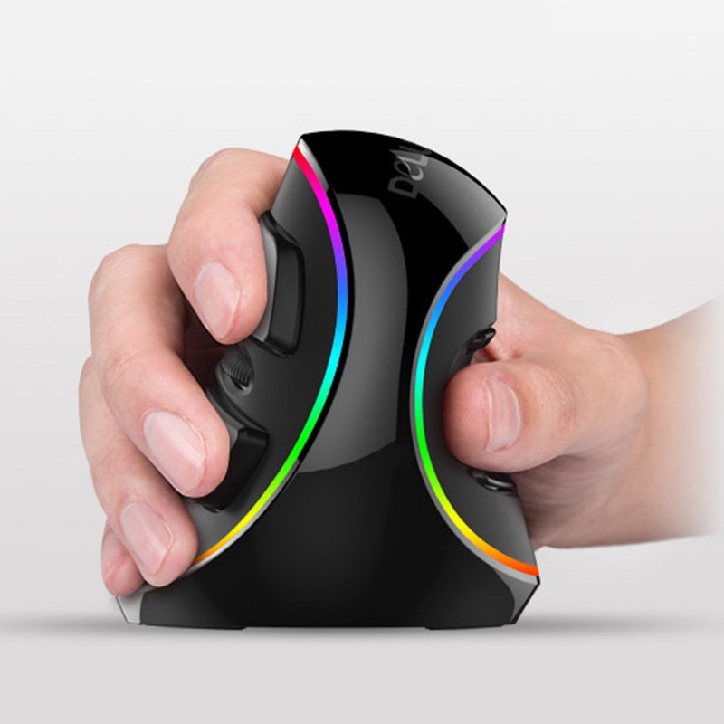 Ergonomics Vertical Gaming Mouse 6 Buttons Wired Wireless - Image 3