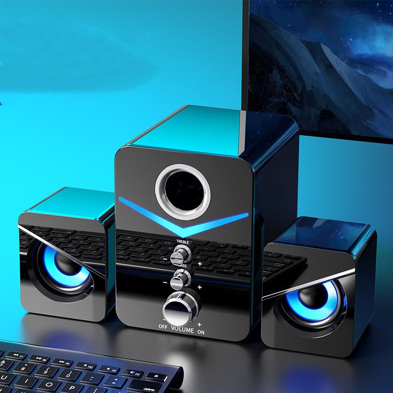 Desktop Computer Sound Bar Speakers - Image 6