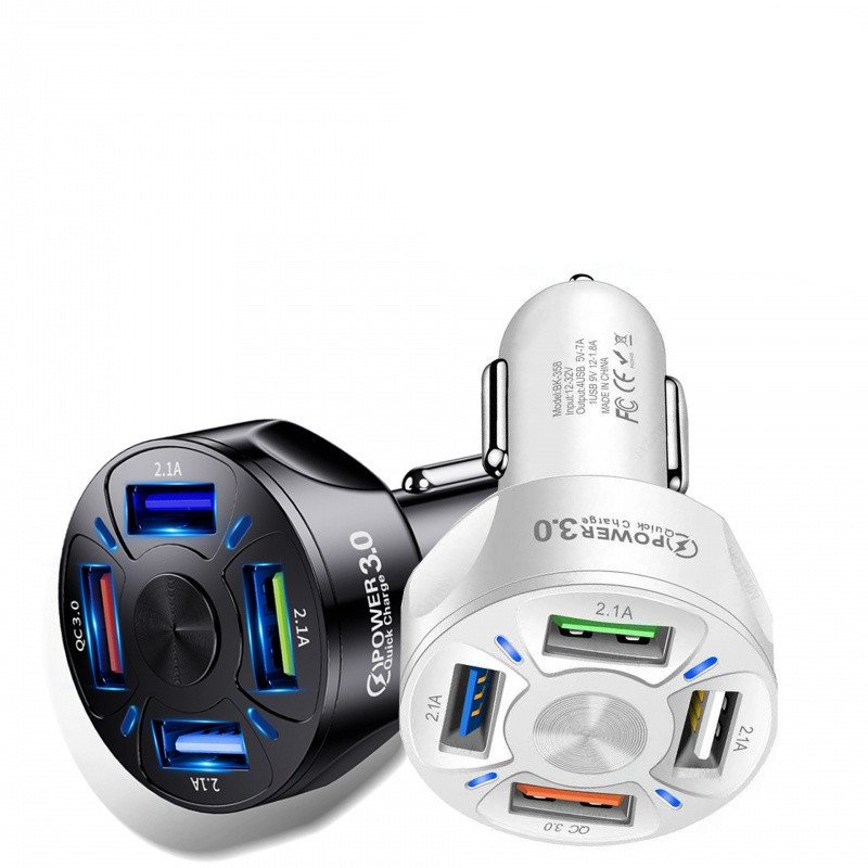 Fast Charge Car Charger One For Four Car