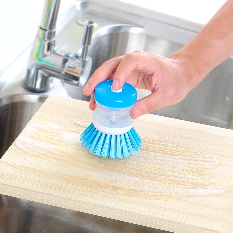Creative Plastic Automatic Filling Pot Brush Washing Brush Cleaning Hydraulic Brush Artifact - Image 3