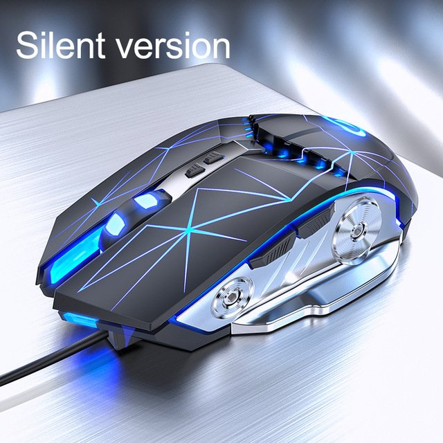 Gaming Mouse Wired Silent Gaming Mechanical Computer Desktop - Image 4