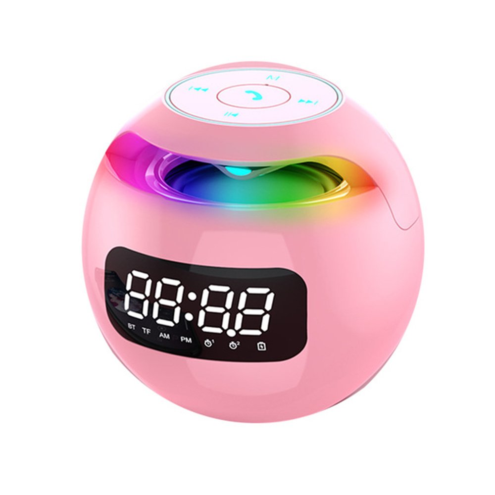 New Portable Wireless Alarm Clock Bluetooth Speaker - Image 3