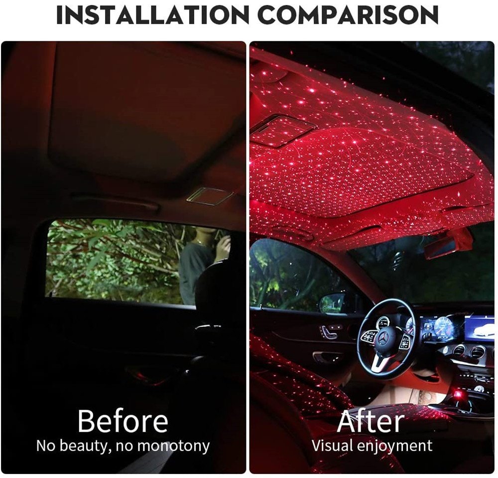 Star Light Projector Party Lights USB LED Light Interior Lighting - Image 3
