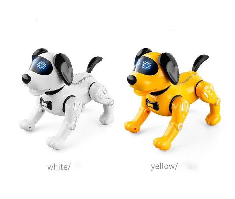 Plastic Charging Touch Intelligent Robot Dog - Image 3