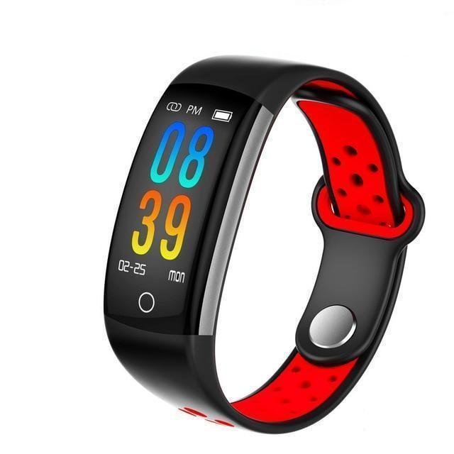 0.96 LCD Q6 Smart Band Heart Rate Monitor Fitness Bracelet