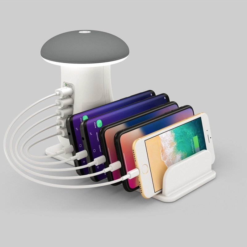 2 In 1 Multifunction Mushroom Lamp LED Lamp Holder - Image 6