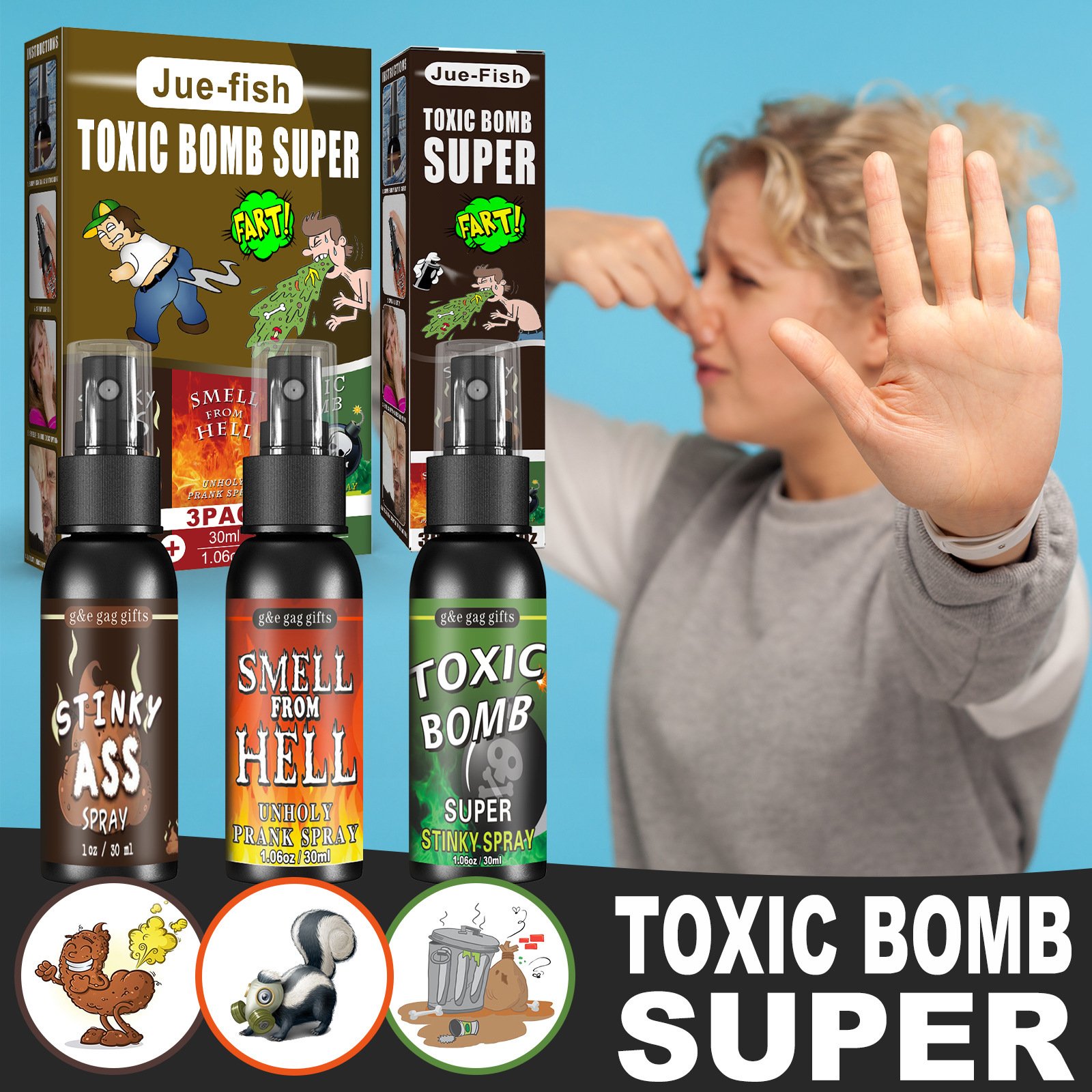 April Fool's Day Whole Body Liquid Toy