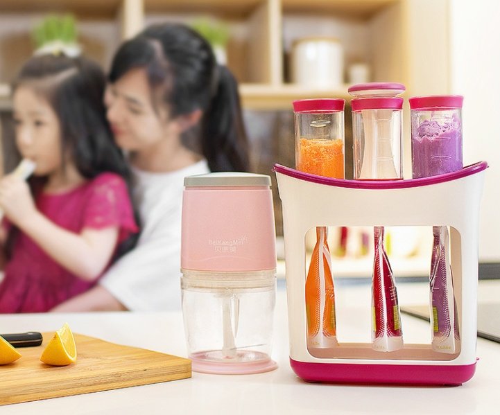 Baby Food Maker Squeeze Food Station Organic Food