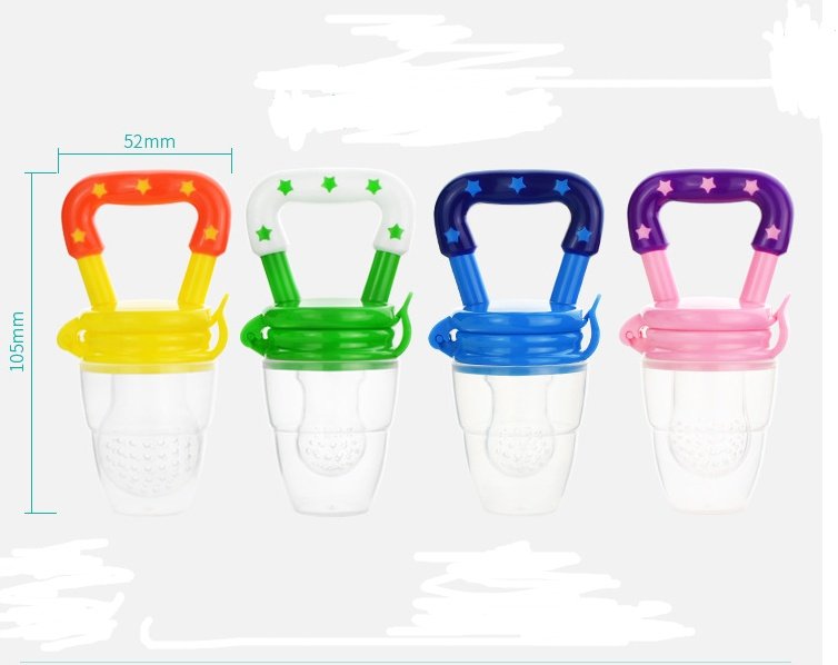 New Baby Silicone Pacifier, Encapsulated To Soothe Complementary Food Feeding Artifact - Image 4