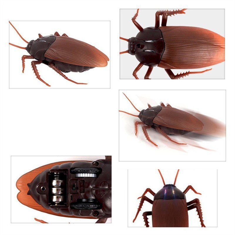 Infrared Remote Control Cockroach Spider Ant Prank Toy - Image 2