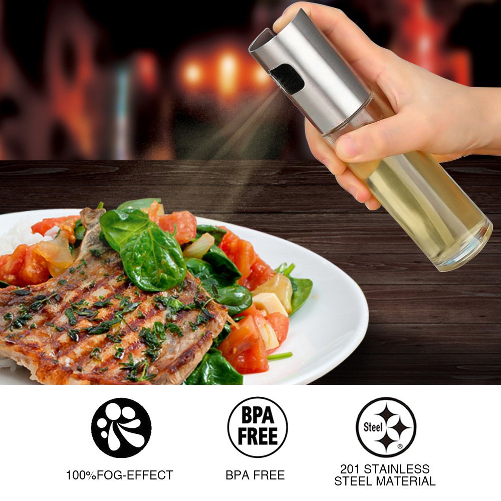 glass oil vinegar spray bottle - Image 3
