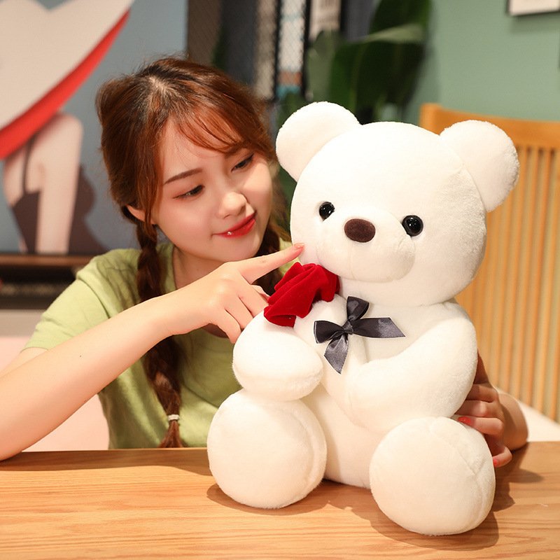 23-45cm New Lovely Hug Roses Teddy Bear - Image 3