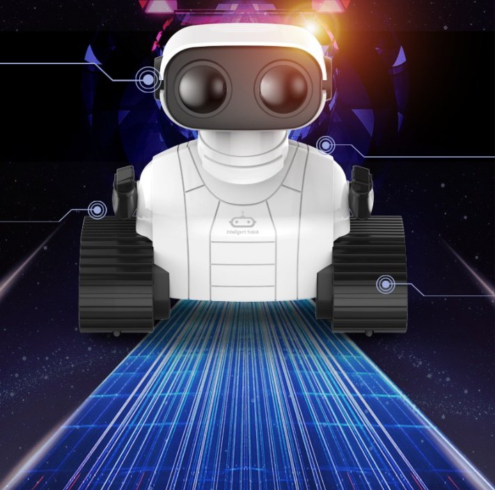 USB Rechargeable Remote Control Robot Toy Children - Image 2