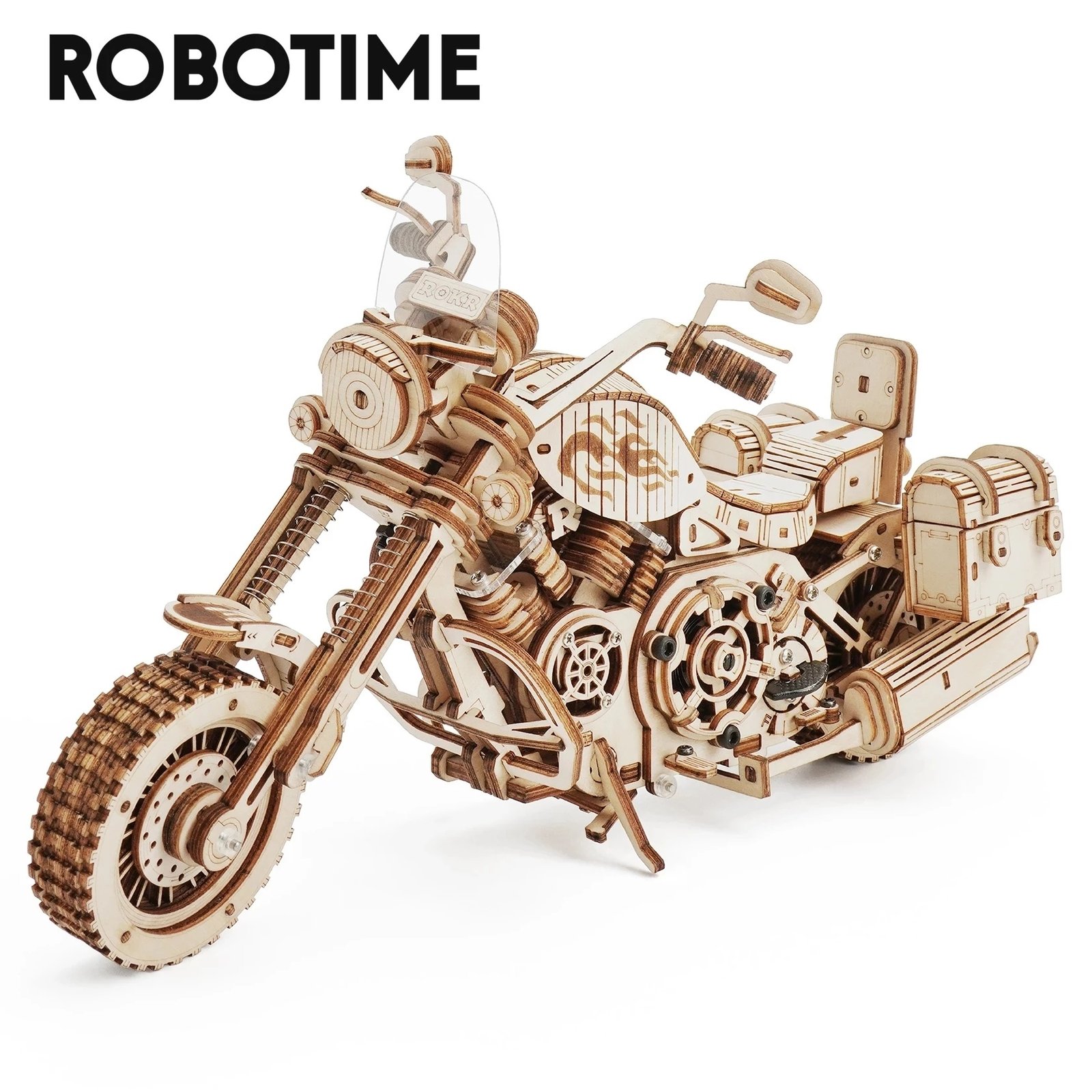 Robotime Rokr Cruiser Motorcycle