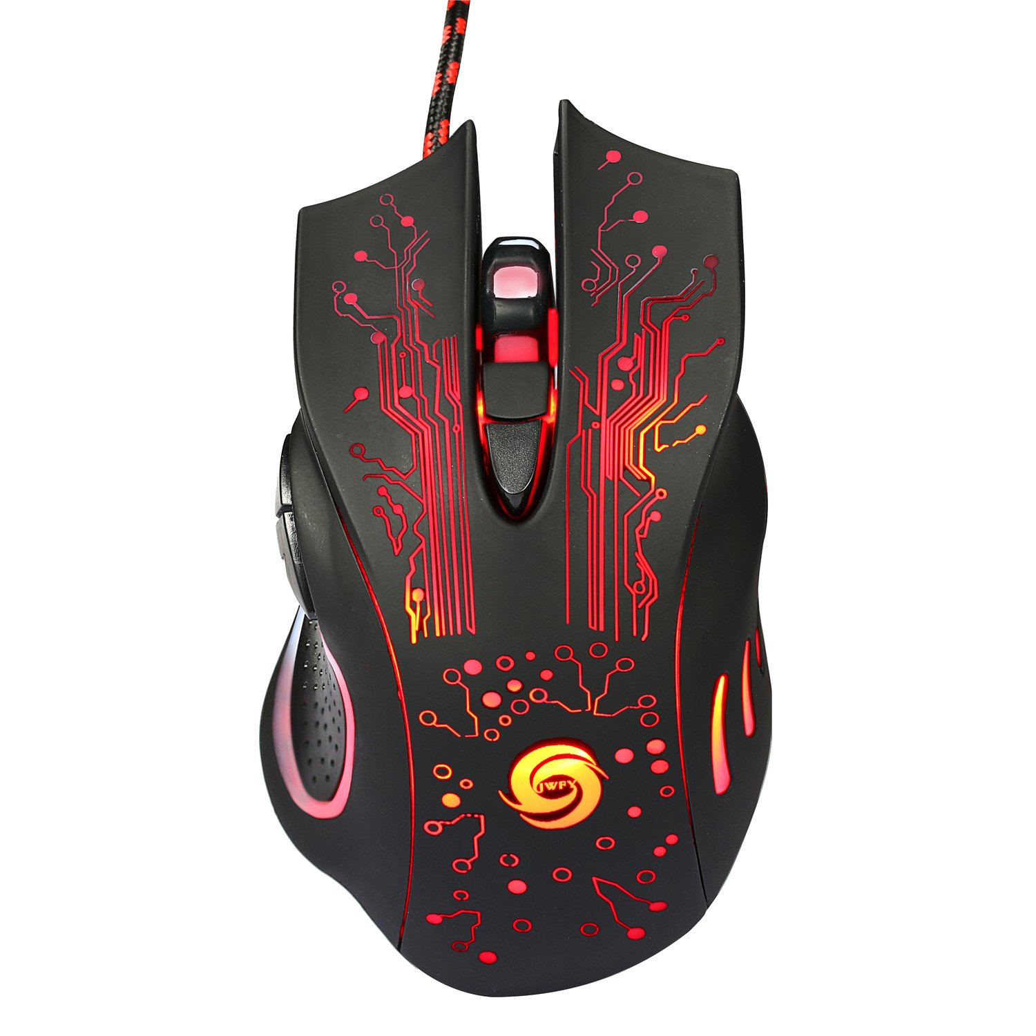 USB Wired Gaming Mouse 5500DPI Adjustable 7 Buttons LED Backlit - Image 3