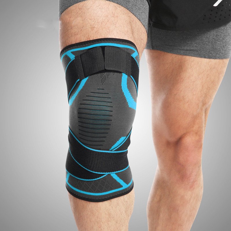 Sports Compression Horoscope Cross Strap Knee Pads - Image 3