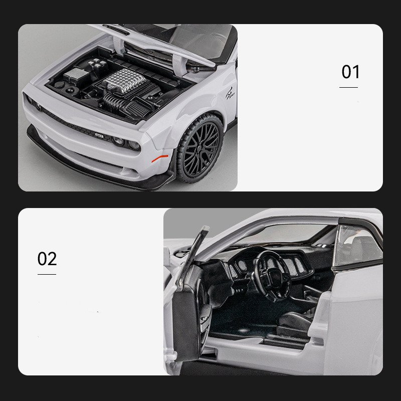 Simulation Alloy Sports Car Model Toy - Image 6