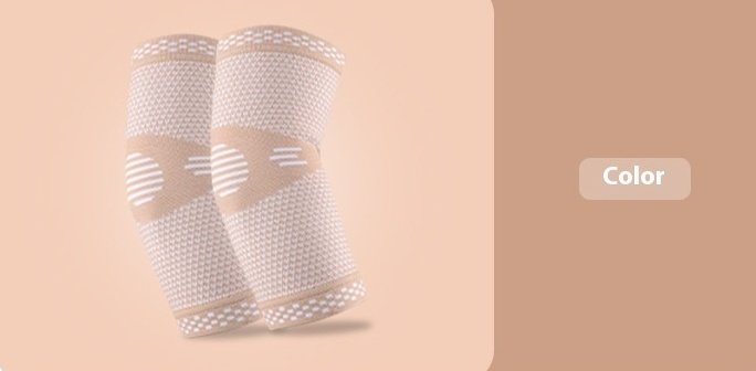 Sports Elbow Guard Summer Men's And Women's Knitted Nylon Basketball Breathable Warm Sports Protective Gear Pressure Elbow Pad - Image 3