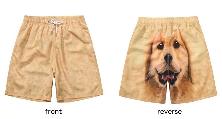 Golden Retriever Shorts Casual Pajamas Pajamas Sports Pants - Image 2