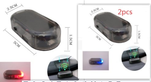 Solar simulation anti-theft warning light - Image 4