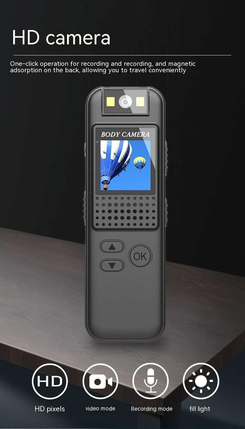 HD Magnetic Screen Recording Recorder Outdoor Sports Camera - Image 4