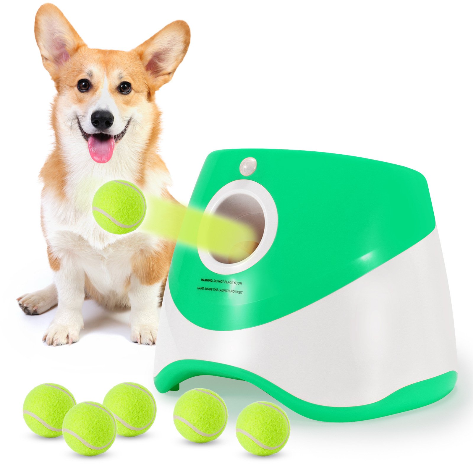 Pet Thrower Outdoor Elastic Tennis Launcher - Image 2