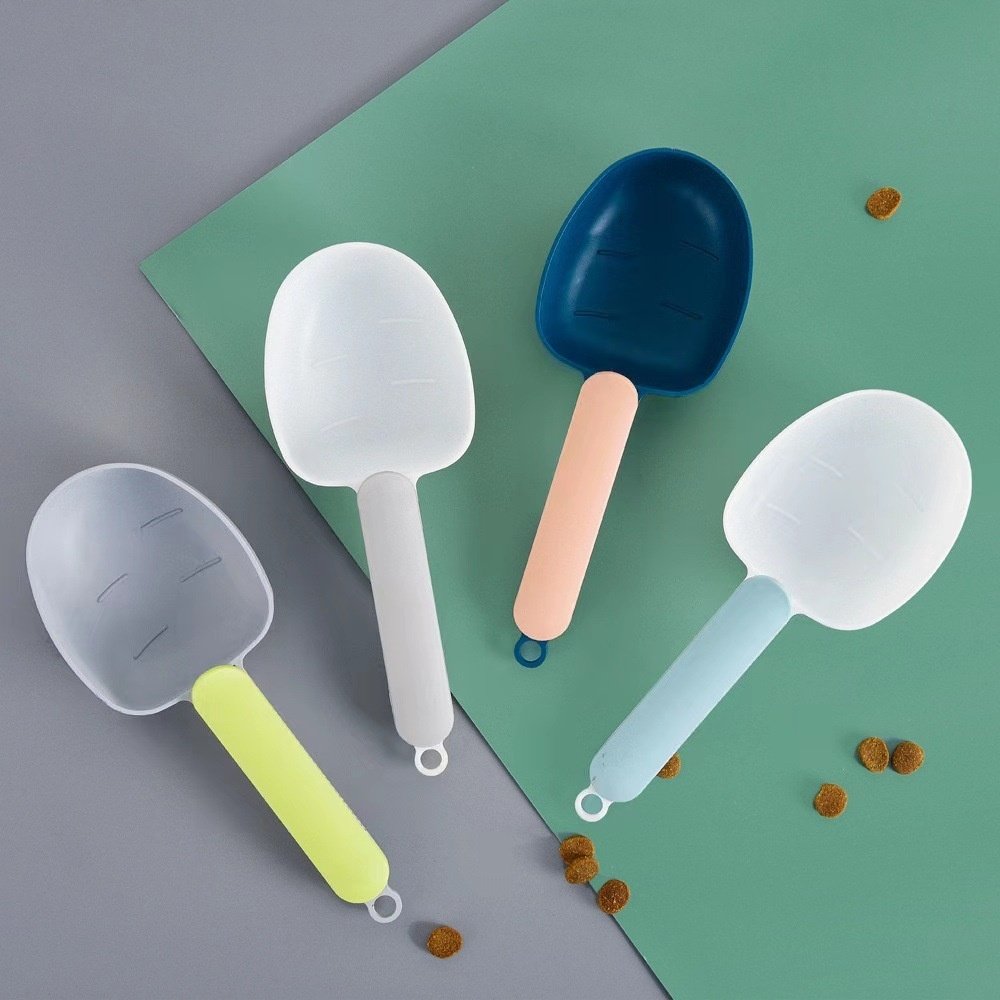 Color Matching Cat Food Spoon Pet