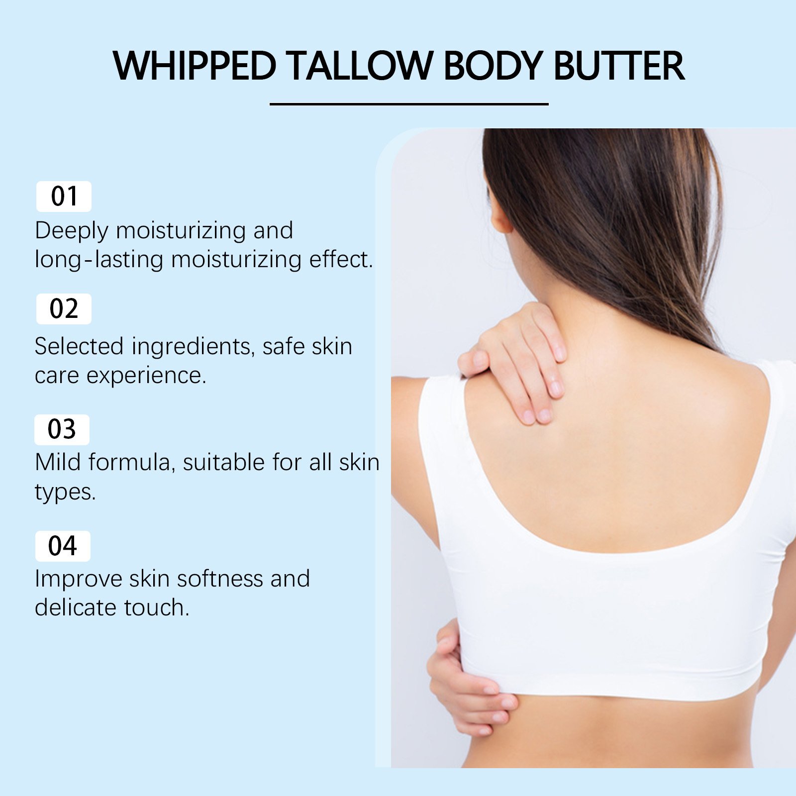 Tallow Body Moisturizing Cream Skin Care - Image 3