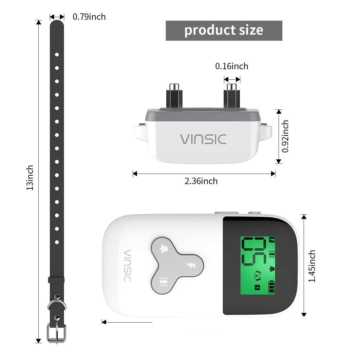 Pet Shock Dog Collar White - Image 3