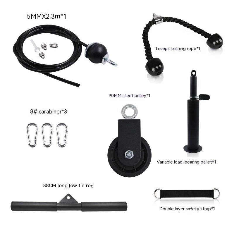 Fitness Equipment Pulley Suit Household - Image 4