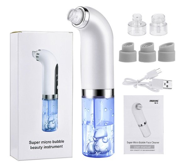 Blackhead Remover Pore Vacuum Cleaner Upgraded Blackhead Vacuum Rechargeable Face Vacuum Comedone Extractor Tool For Blackhead - Image 3