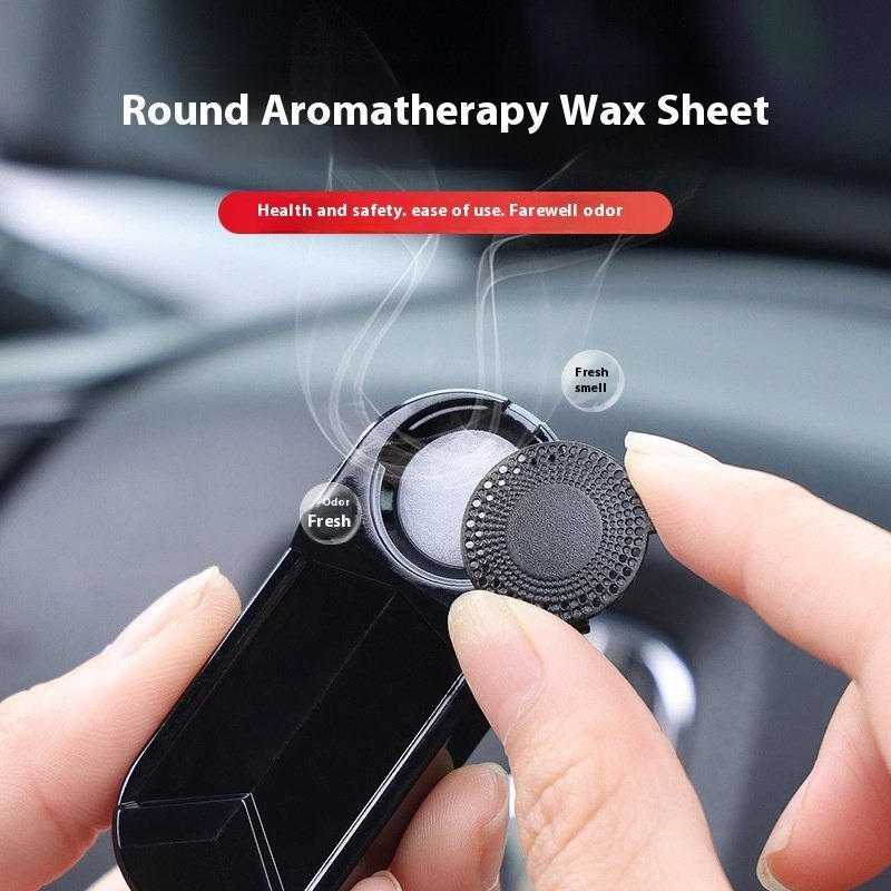 Automobile Solar Warning Light Aromatherapy - Image 4